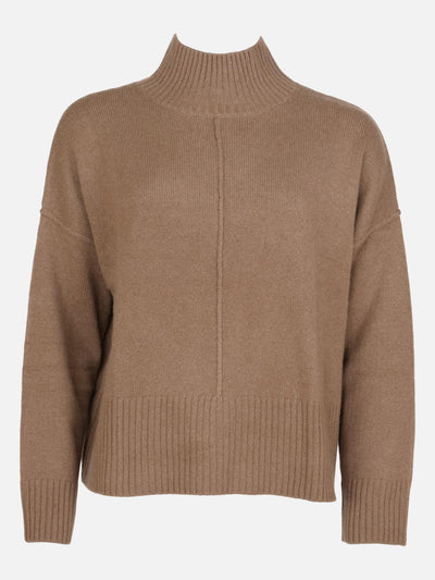 SY-23080 Sweater - 100% Cashmere - Accesories - Dark Brown