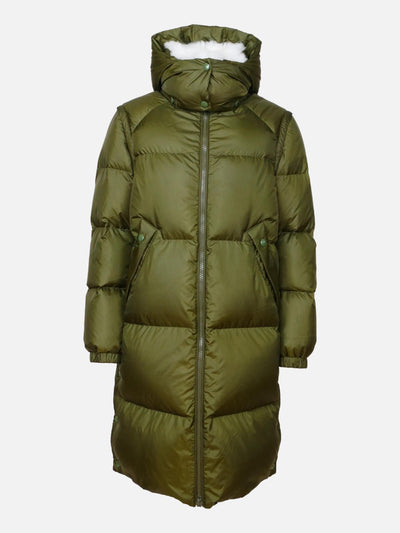 Heather, 98 cm. - Hood - Down - Women - Army