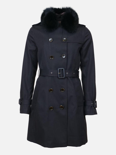 Floretta Trench Coat - Textile - Women - Black