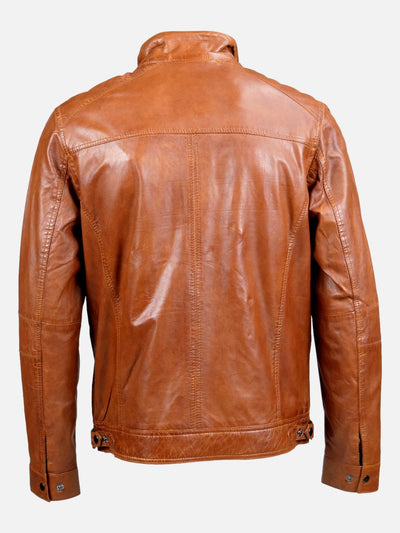51540 - Lamb Copper Leather - Man - Dark Tan