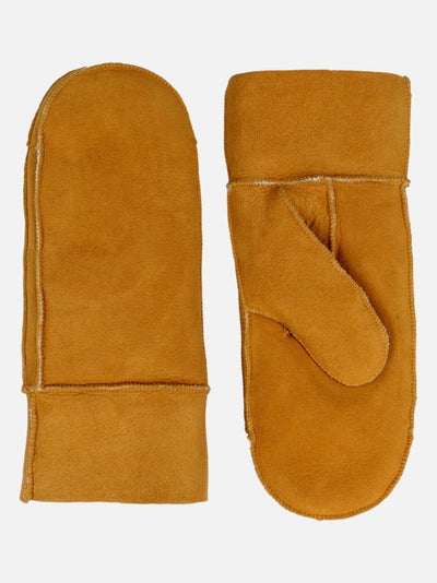 ZXM-114 Mittens - Suede Lamb - Accesories - Cognac