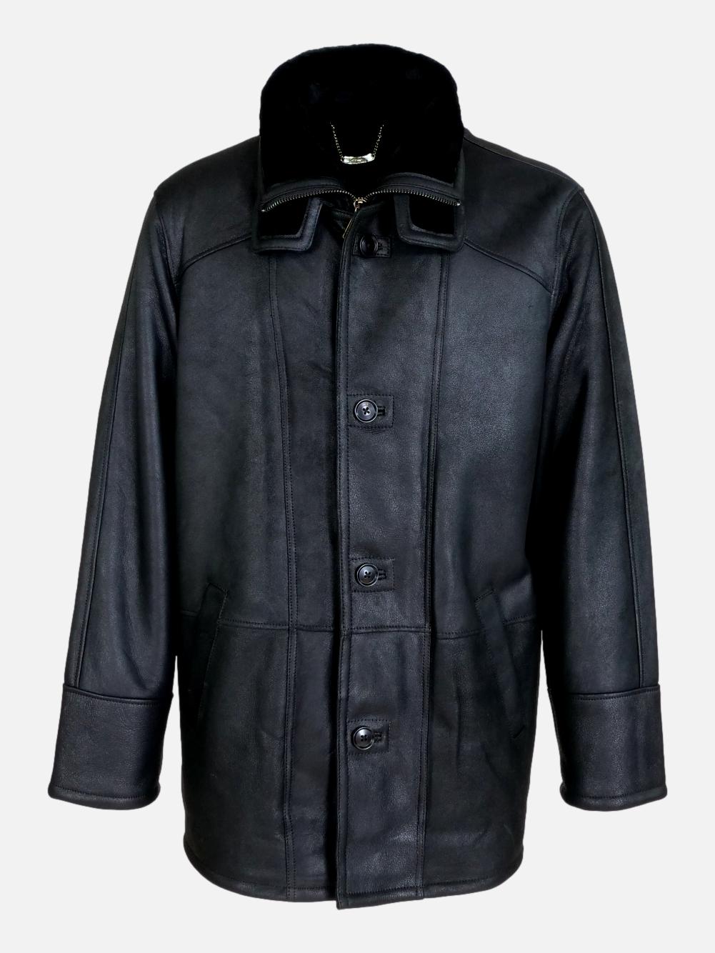 Owen, 85 cm. - Nappa Lamb - Man - Black