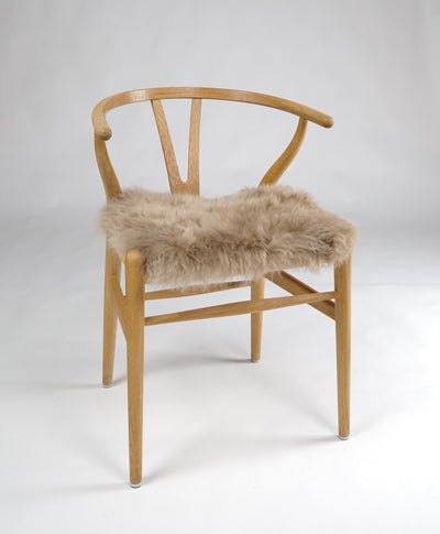 Chair Pad 40*40 cm. - Sheep Skin - Accesorries - Camel