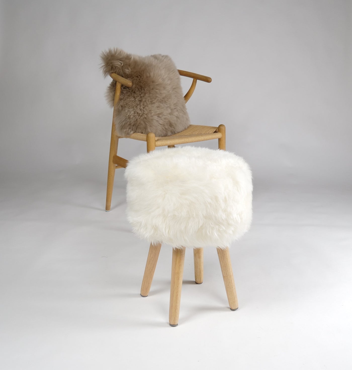 Sheepskin Chair - Sheep Skin - Accesorries - White