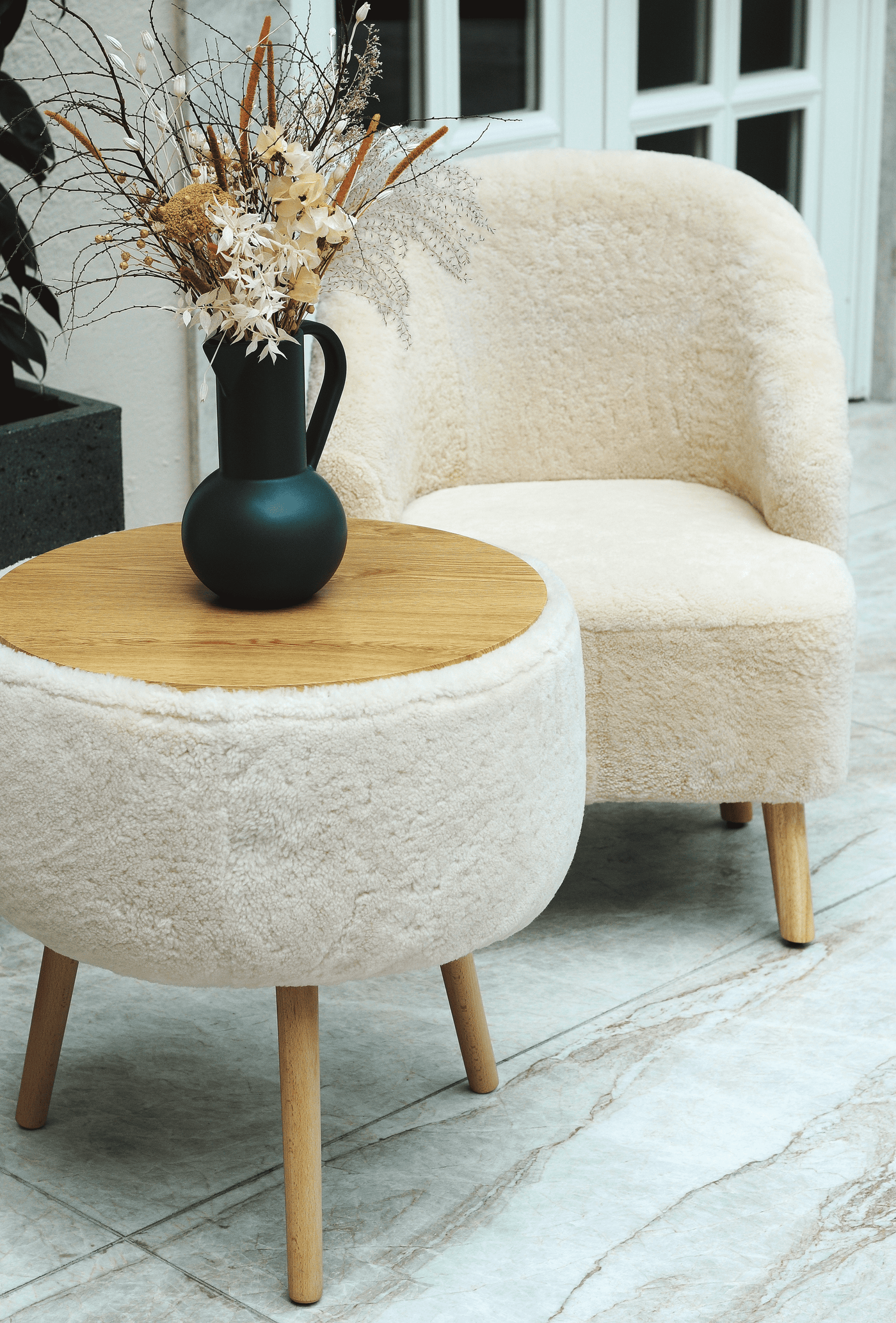 Levinsky Chair No. 1 - Australian Lamb - Accesories - Beige